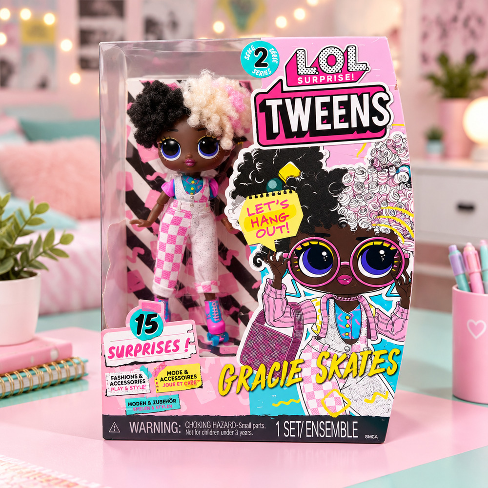 NIB LOL SURPRISE TWEENS GRACIE SKATES FASHION DOLL
